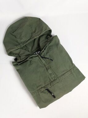FTP Military Green Ripstop Anorak Size M - Very Worn